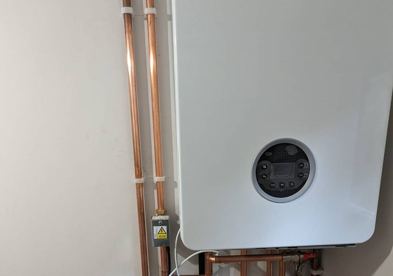 Recent combi boiler installation in Manchester