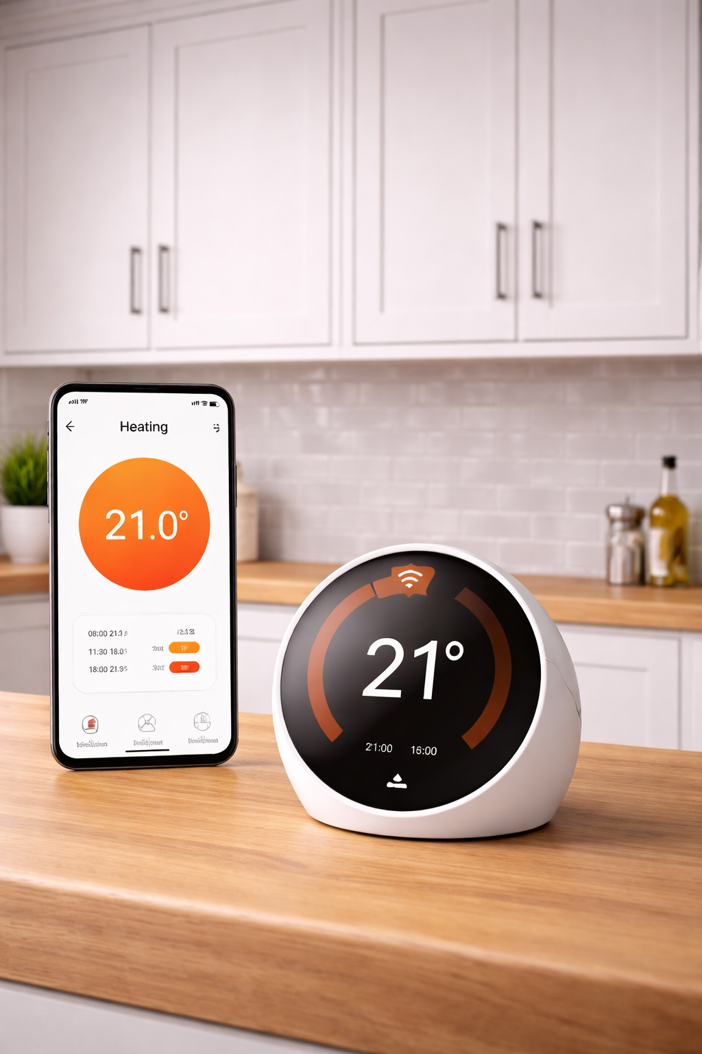 Smart heating controls in Timperley